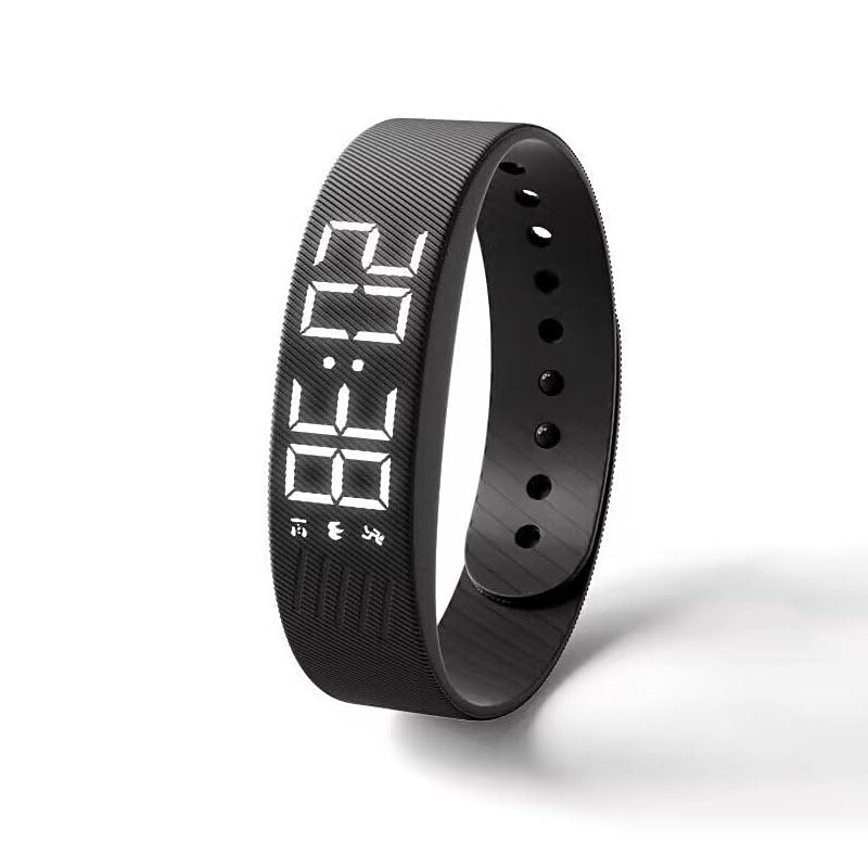 AILISK Fit Sleeps 100% Wake-Up Alarm-Pro Version (Black)