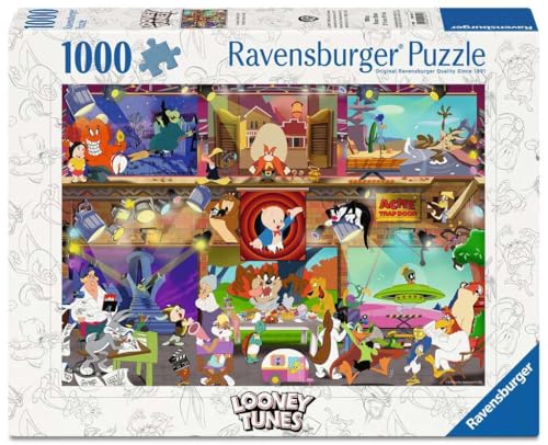 Erwachsenenpuzzle 1000 Teile - Looney Tunes Studio