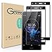 Produktbild Seinal Panzerglas Schutzfolie für Sony Xperia XZ2 Premium [2 Stück] 3D Full Screen Displayschutzfolie,Panzerglasfolie,Tempered Glass,3D Touch Hartglas,Screen Protector Glass,Handy Folie (Schwarz)