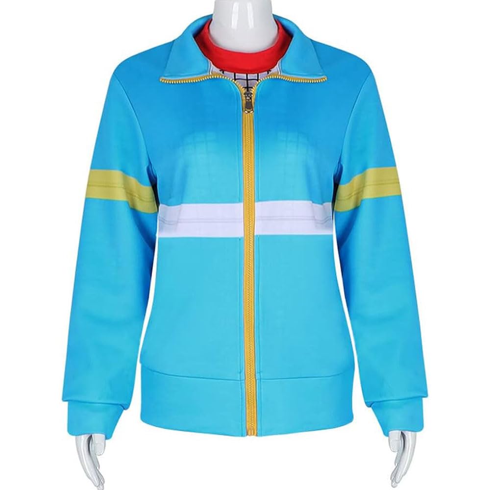 Max Cosplay Costume Jacket Halloween Outfit Set School Team Uniform