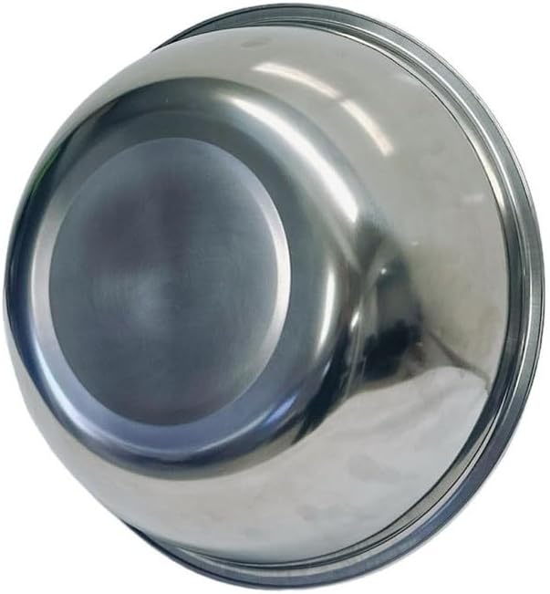 15" Meal Prep Stainless Steel Mixing Bowl,Refrigerator, Food Storage 14.5 QT