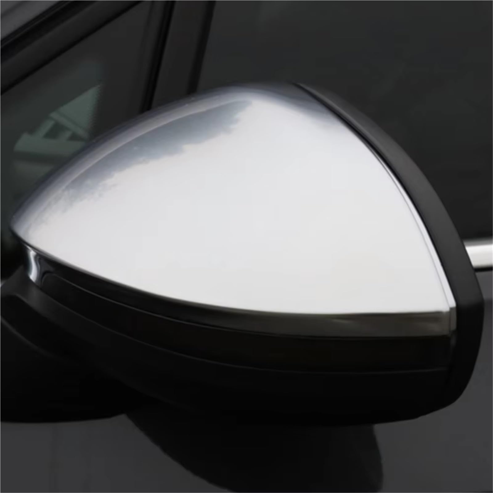Calotte Specchietto Retrovisore Per VW Per Golf 8 Per MK8 Per ID3 2020-2022 Calotte Copri Specchietti Retrovisori Copri Specchietti Retrovisori In Argento Opaco(Without holes)