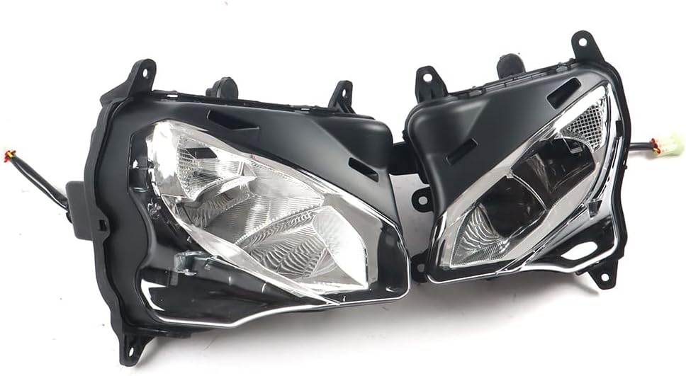 Motorcycle Front Headlight Headlamp Head Light Lamp Assembly Fit for Yamaha R25 R3 2019 2020 2021 R25 R3 19 20 21 Front Headlight Housing Clear