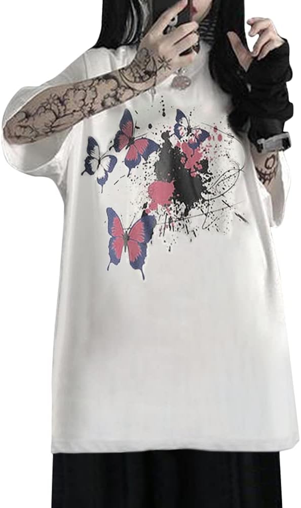 maglia t-shirt in cotone viola con scena giapponese | Komeroshi