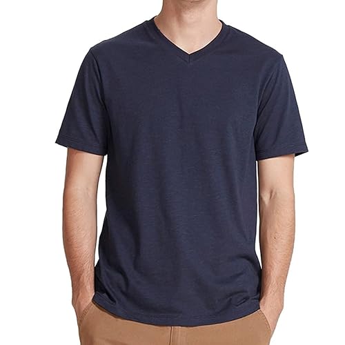 Camiseta Básica, Hering, Masculino, Marinho, M