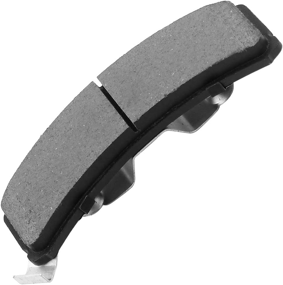 D369 Front Disc Brake Pads Compatible with 1995-2000 Chevy Tahoe, 1992-2000 GMC Yukon, 1992-1994 Chevy Blazer, 1999-2000 Cadillac Escalade, 1995-1999 Chevy C1500, 1988-1999 GMC K1500
