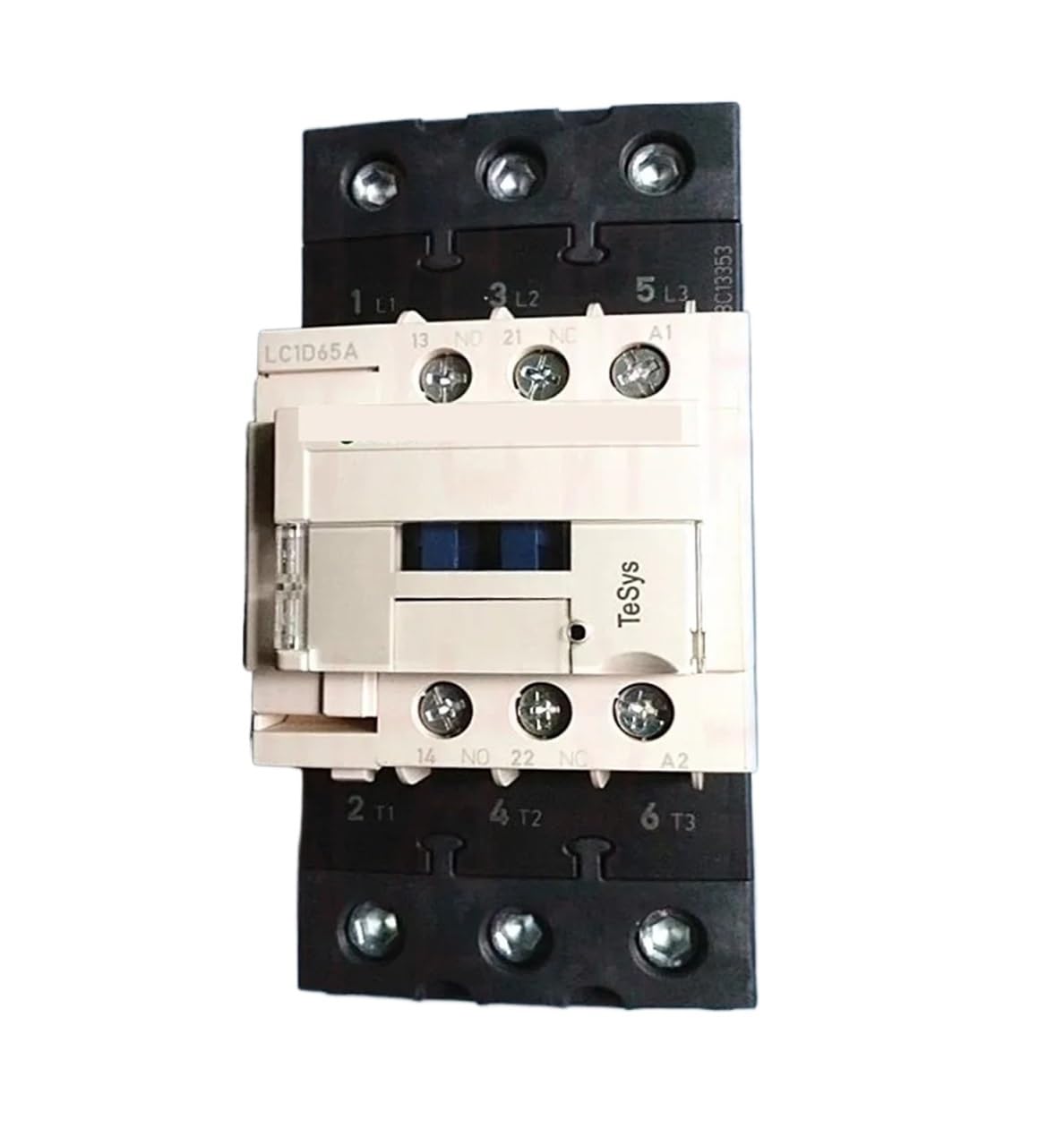 Relais contacteur LC1D65A 65A avec contacts 1NO+1NC pour coupure triphasée sécurisée