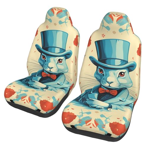 Housses de siège pour voiture Magician Rabbit, protection imperméable et lavable complète