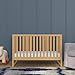 Davinci Hunter 3-in-1 Convertible Baby Crib - GREENGUARD Gold Certified - Wood Baby Crib Convertible to Toddler Bed & Daybed - Brown Crib w/ 4 Adjustable Heights - Easy Assembly Crib to Bed - Honey