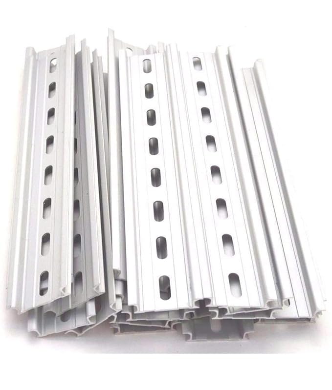 AR DIN mounting Rails (Size- 8inch X35mm X 7.5mm) Industrial Equipment Mounting, Rattle-Proof. Pack of 5-image-7