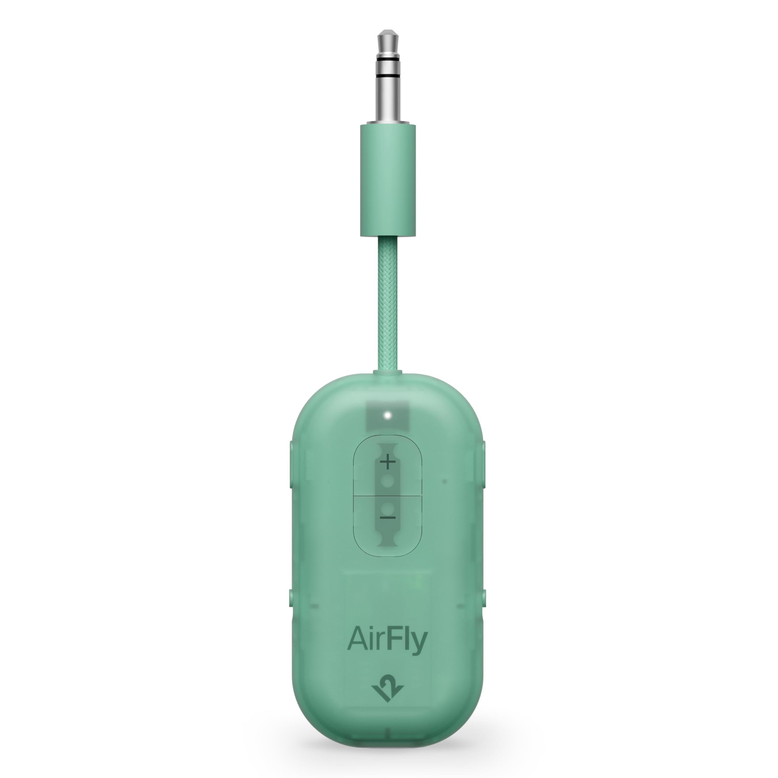 Twelve South AirFly Pro 2, Bluetooth Adapter, Pair 2 AirPods, Mint Ice