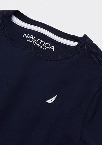 Miniatura 3 de Nautica boys Short Sleeve Solid Crew Neck T-shirt, Soft, Comfortable, Relaxed Fit