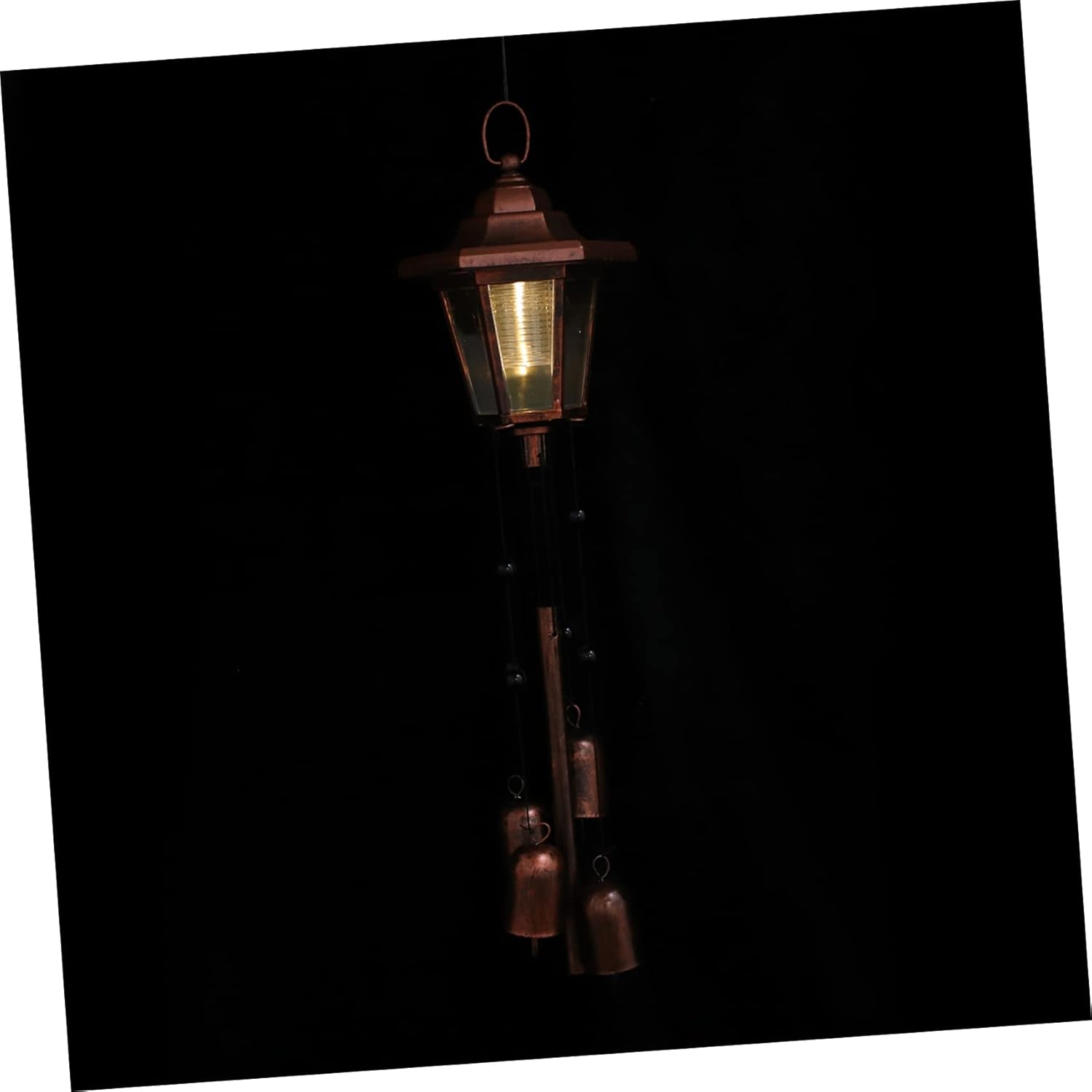 GANAZONO Solar Garden Decorations Wind Chime Solar Lamp Outdoor Lighting for Garden