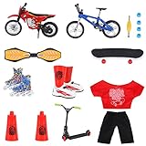 Ideal para regalos: nuestra patineta para dedos es un regalo ideal para sus hijos y amigos, ayuda a los niños a entrenar la coordinación de sus dedos y desarrollar su cerebro. También es un regalo perfecto para los entusiastas de los deportes, los amantes de los juegos con la punta de los dedos.