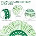 Mop Head Replacement for Libman Tornado Spin Mop System, Resuable Microfiber Mop Refill Pad, Easy to Replace, Machine Washable（2 Pack）