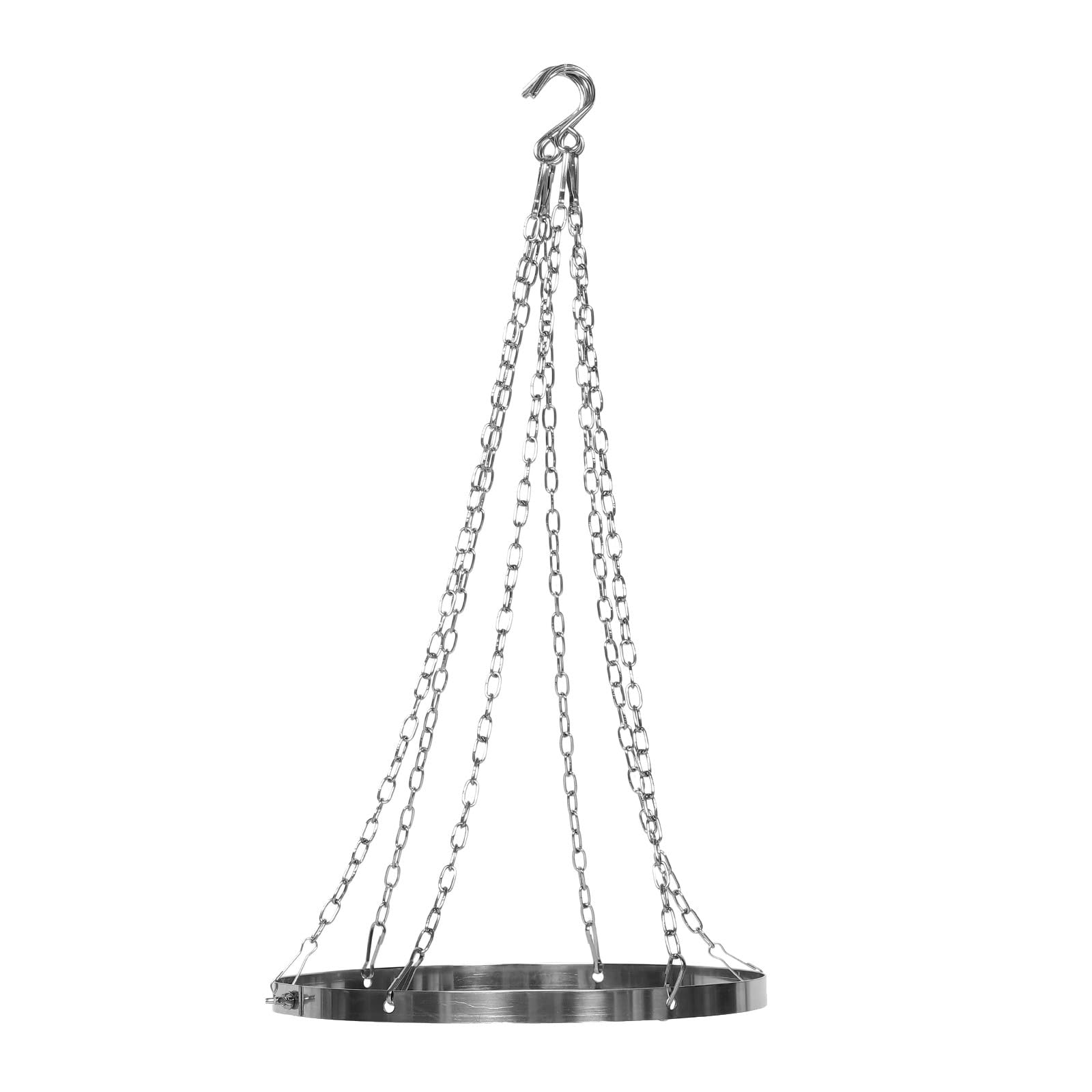 Kit de Suspension pour Rideaux de Plafond (6 Panneaux) - Support de Suspension à Boucle pour Rideaux de Plafond, Anneau de de 30 cm (12 Pouces) pour décorations de de fenêtre de Mariage