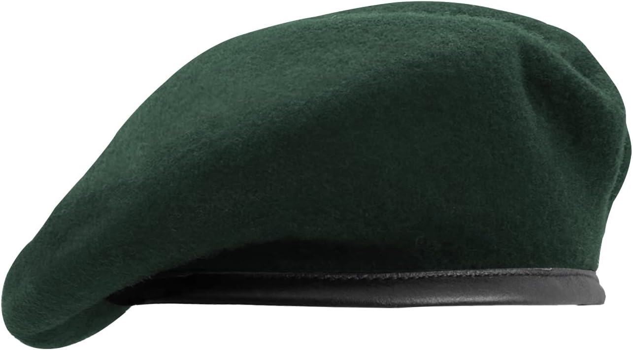 US Army Style Berets, Wool British Military Berets for Men, Fashionable and Vintage Women's Beret Hats