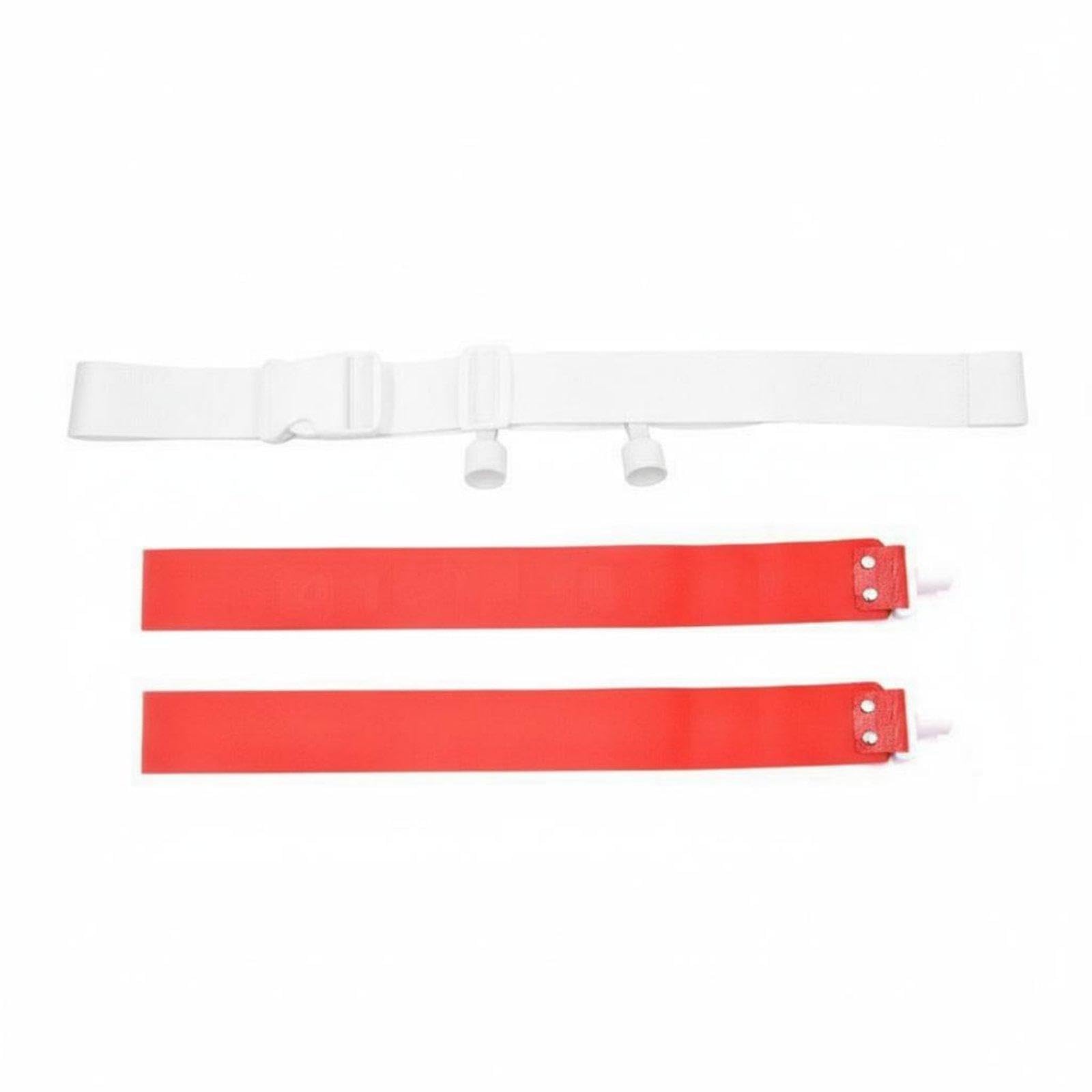 American Football Waist F Non-Touch F Football Belt Set Tackle Team Game Equipment for Young People, Beginners, PE Class, Training, League Games Red Air Buckle 2 Fs|Sporting Goods| Team S-image-37