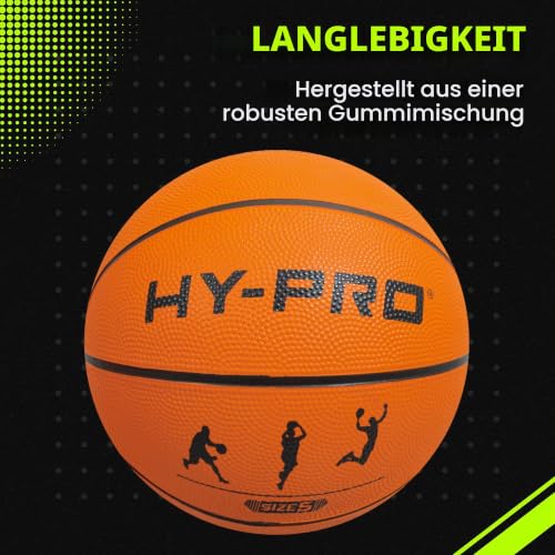 Hy-Pro Größe 5 Basketball Hellbraun – Ansicht 5