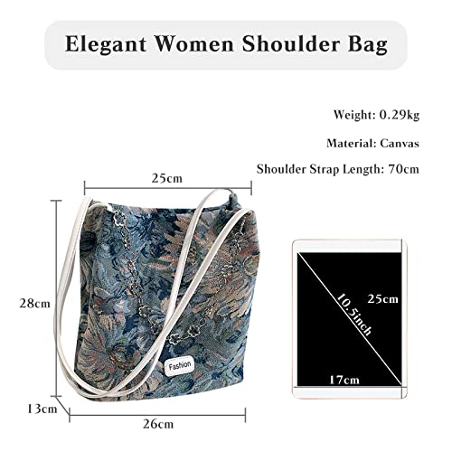 Image of CORIOS Fashion Women Handbag Bucket Tote Bag Casual Shoulder Bag