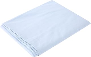 Fictory Funda de sofá de masaje para salón de belleza, algodón suave y cómodo, fácil cuidado, color azul claro