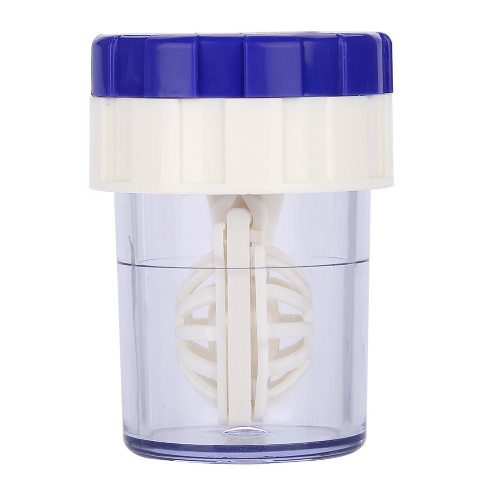 Contact Lens Washer Lens Cleaning Container Portable