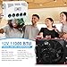 12V RV Air Conditioner 11000 BTU, Split RV AC Unit for Truck Camper Van, Fast Cooling Low Noise High Effeciency DC Air Conditioner for Car, Semi Truck, Bus, Tractor Sleeper Cab