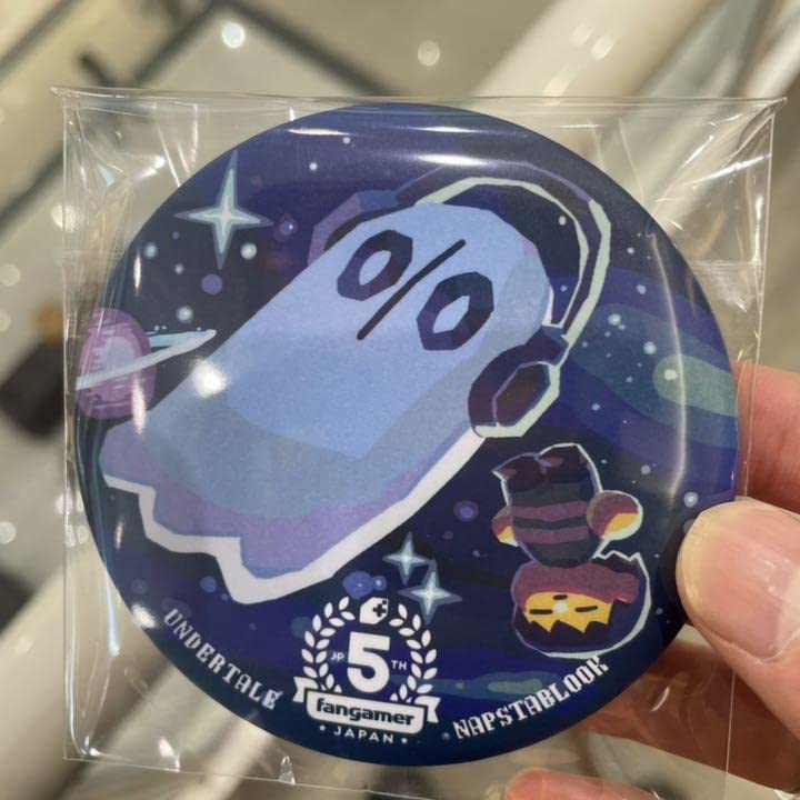Fangamer JAPAN UNDERTALE ビッグ缶バッジ ピンズ・ピンバッジ・缶バッジ