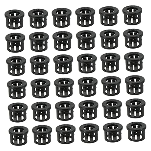 NAMOARLY 100Pcs Cable Snap Grommet Protectors Cable Hose Bushing for Vibration Absorption and Insulation Fit Installation Heat Resistant and Wear Resistant