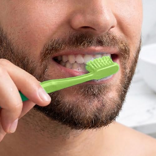 Ci Medical CI Pro Spiral Toothbrush with Triple-Column Design Green - Image 4