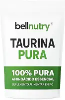 Taurina Pura com Laudo 500g - bellnutry