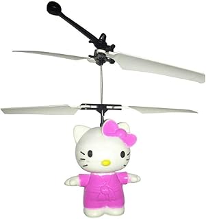 لعبة طائرة يدوية بتصميم هالو كيتي من جينكليك