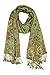 PASKMLNA Reversible Paisley Pashmina Shawl Wrap Elegant Colors (#17Green)