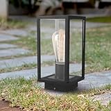 M Ledme - Baliza LED Exterior Serie Ducte Plus, Potencia Máx. 40W (Bombilla no incluida)