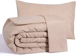 Edredom Casal Queen 3 Peças Margarida - Conforto, Estilo e Maciez para Noites Aconchegantes (Variações) (Avelã)