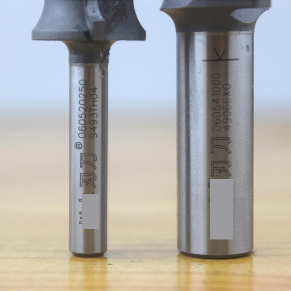 Flachboden-Bogenfräser, 1/2-Zoll-Schaft-Hartmetall-Radiusfräser for MDF
