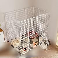 Amazon.co.jp: ペットサークル 猫用・犬用 パネル スチール網 自由に