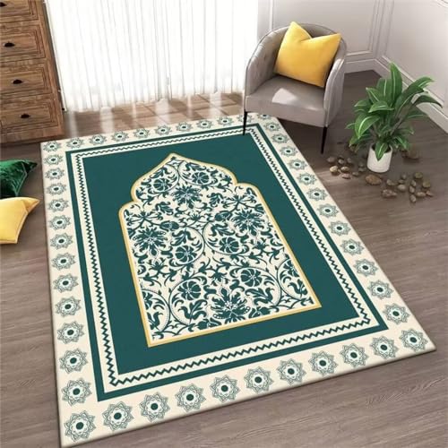 Tapis lavable machine 50x70cm avec absorption acoustique pour deco salon