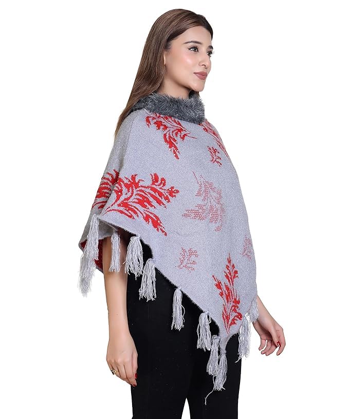 Cashmere Touch Designer Poncho_L-picture-30