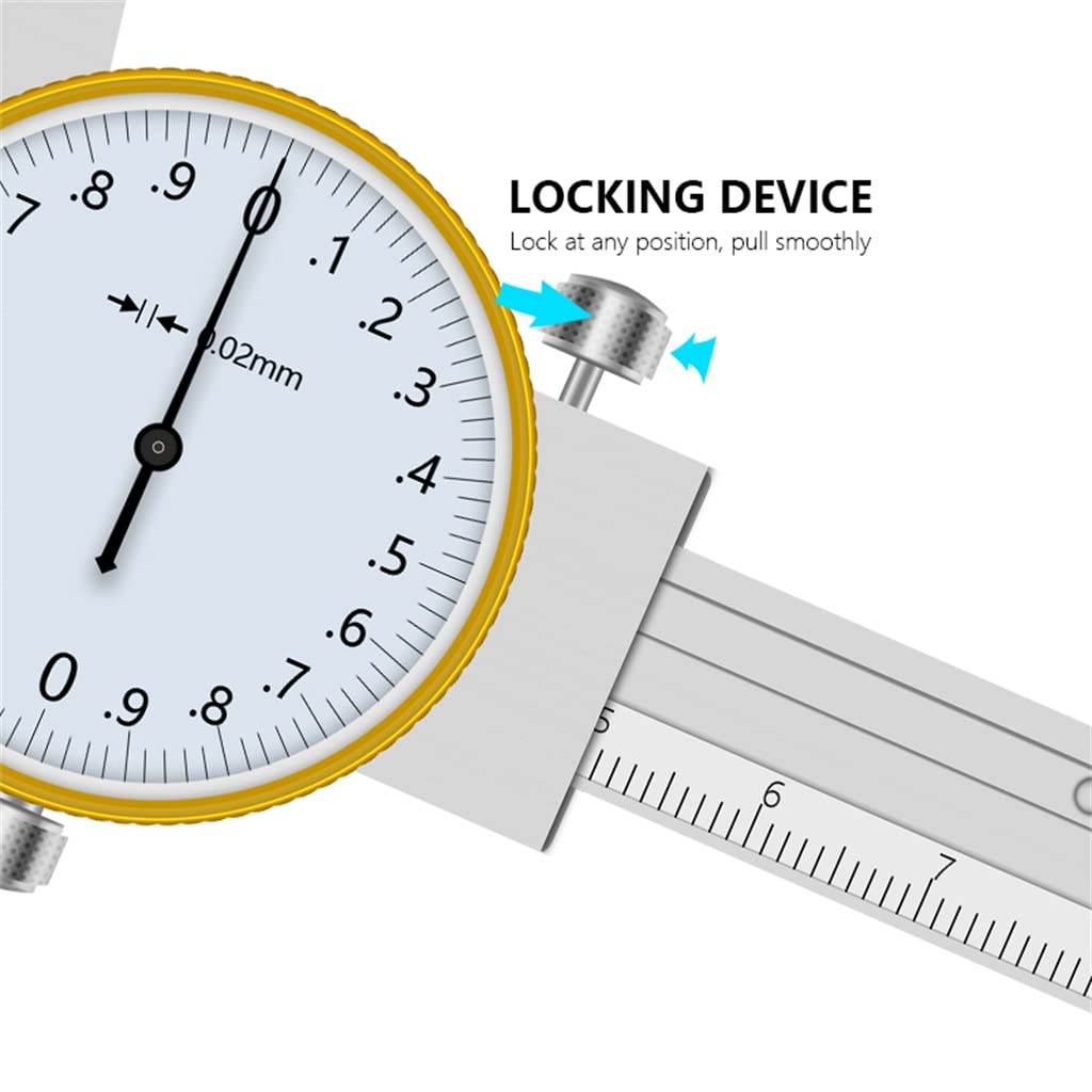 Produktbild von Tiefenbasis Für Messschieber – Gehärtet, Edelstahl + Kohlenstoffstahl, Max. 75 Mm Tiefe, Für Klingen Bis 16 Mm, Inkl. Ledertasche