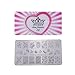 PUEEN Nail Art Stamping Plate - Love Element #4 (38-41) - 125x65mm Nailart Polish Stamping Manicure Image Plates Accessories Kit-BH000614