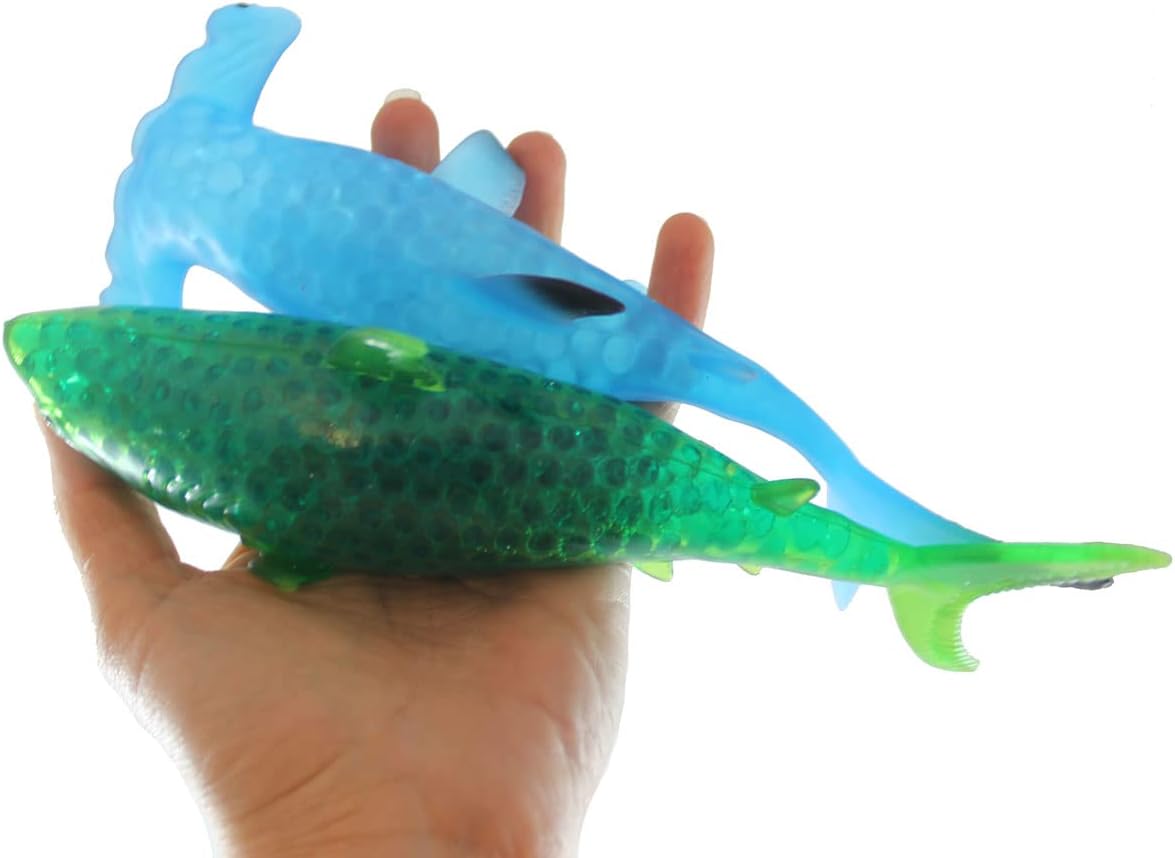 Large Shark Water Gel Squeeze Stress Balls Set Dominican