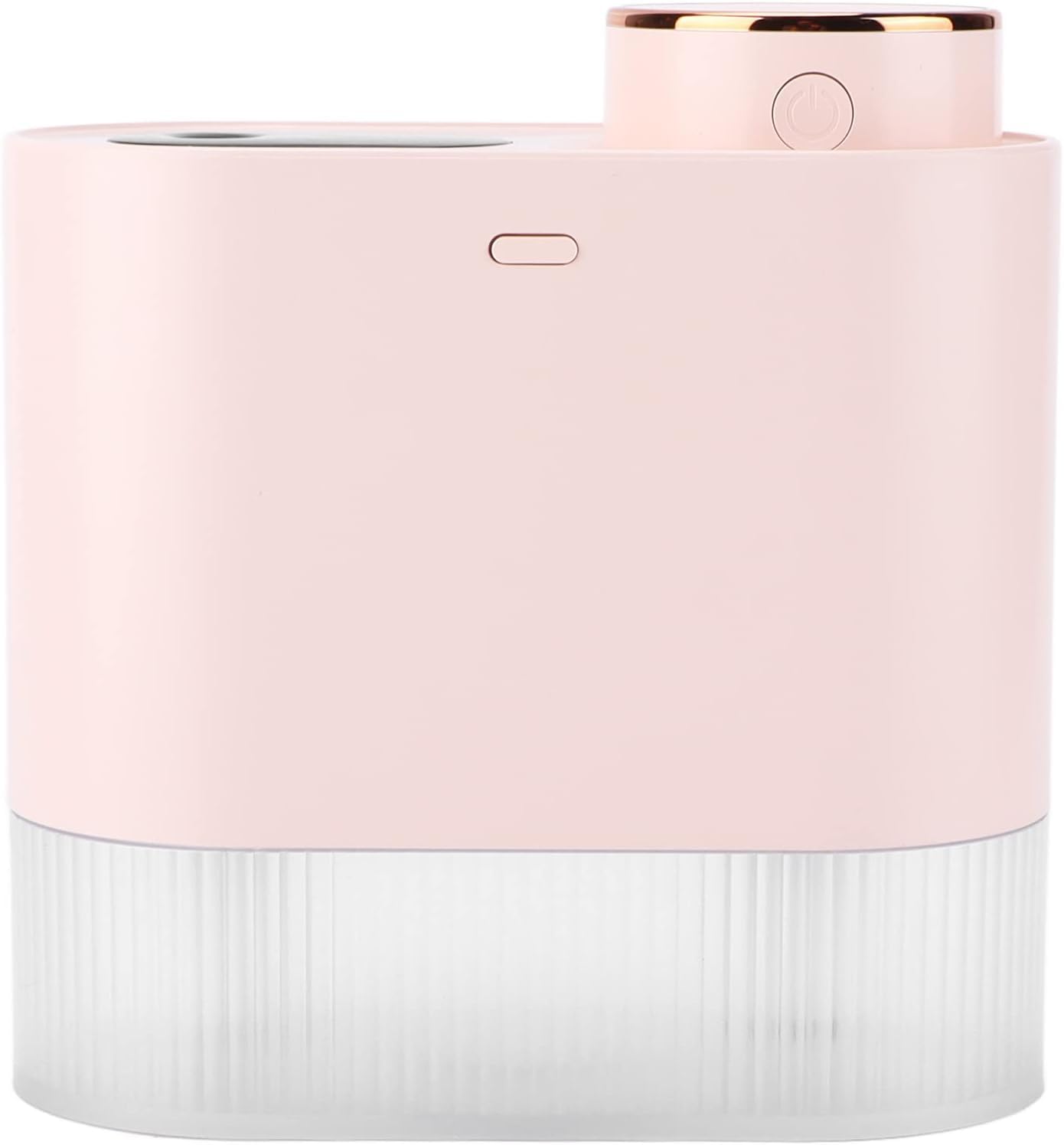 Domésticos Humidificador de Aire Mini humidificador de 450 ml Humidificador de Doble pulverización de Alta Capacidad con luz for Dormitorio Oficina Rosa