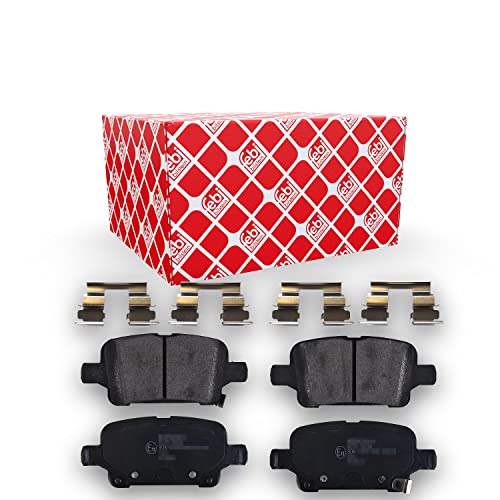 Febi bilstein 171397 - Pastillas de freno con material de montaje, 1 unidad