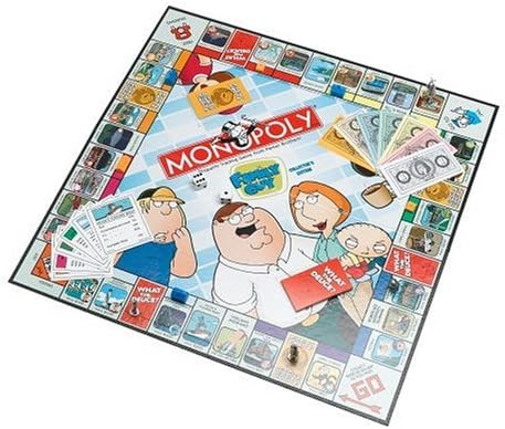 Usaopoly Family Guy Collector's Edition Monopoly image 3