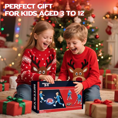 HitToys Hover Soccer Ball Toys for Kids, 3-in-1 Indoor Floating Soccer Ball by HitToys - Used condition - Image 7
