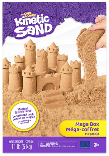 Kinetic Sand 5 kg Naturbraun, kinetischer Sand, ab 3 Jahren