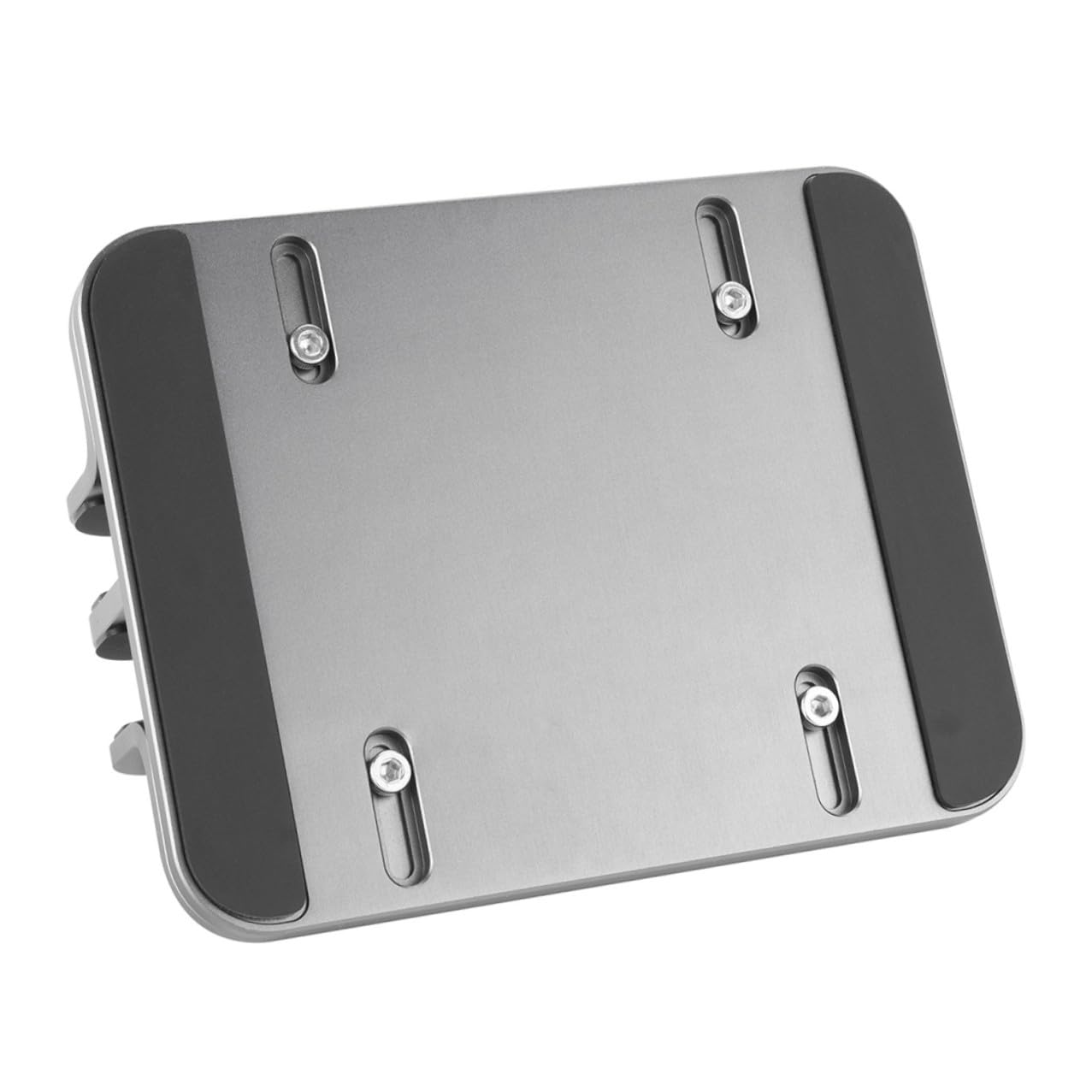 Soporte Vertical Doble para Portátil de Aleación de Aluminio Resistente y Ligero Base Multifuncional para Ordenador y Tablet para Oficina y Estudio