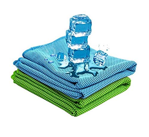 Mosoglobal Large Solid Microfiber Cooling Towel, Sports, Camping & More by Mosoglobal - Image 2
