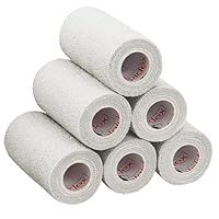 6 Rotoli Benda Adesiva ALPIDEX 5cm X 4,5m - Autoadesiva, Per Uomini E Animali, Nero